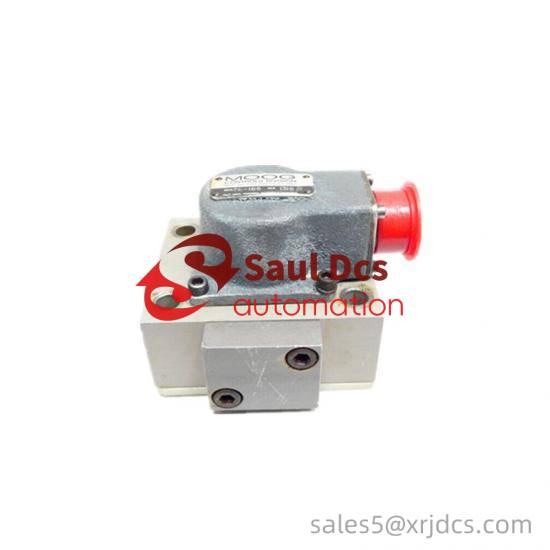 MOOG D634-543A Industrial Servo Valve, Hydraulic Control System Component