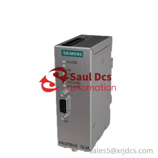 Siemens 6GK1503-2CA00 PROFIBUS Optical Link Module, 2 BFOC Plastic Fiber Optic Interfaces