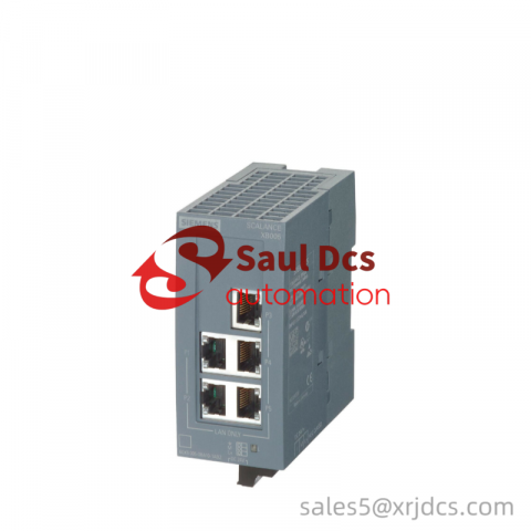 SIEMENS SCALANCE X5108 Managed IE Switch - Unmanaged Network Solution for Industrial Automation