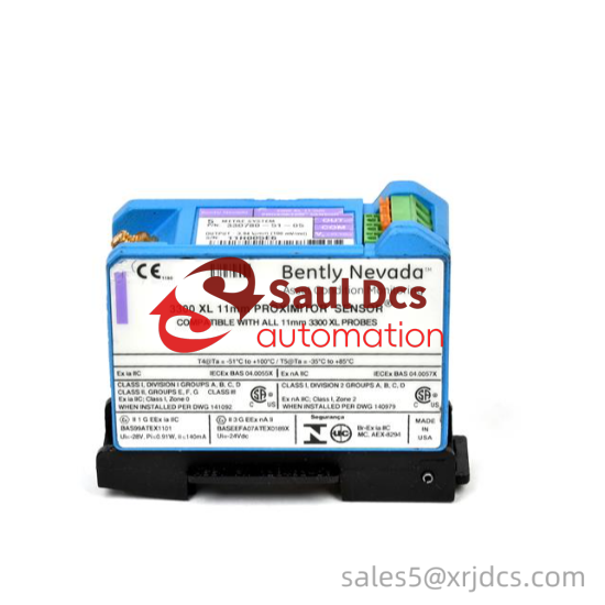 Bently Nevada 3500/72M-01-00 Control Module - High Performance Industrial Automation Component