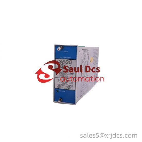 BENTLY 3500/15 Module, High Precision Vibration Monitoring