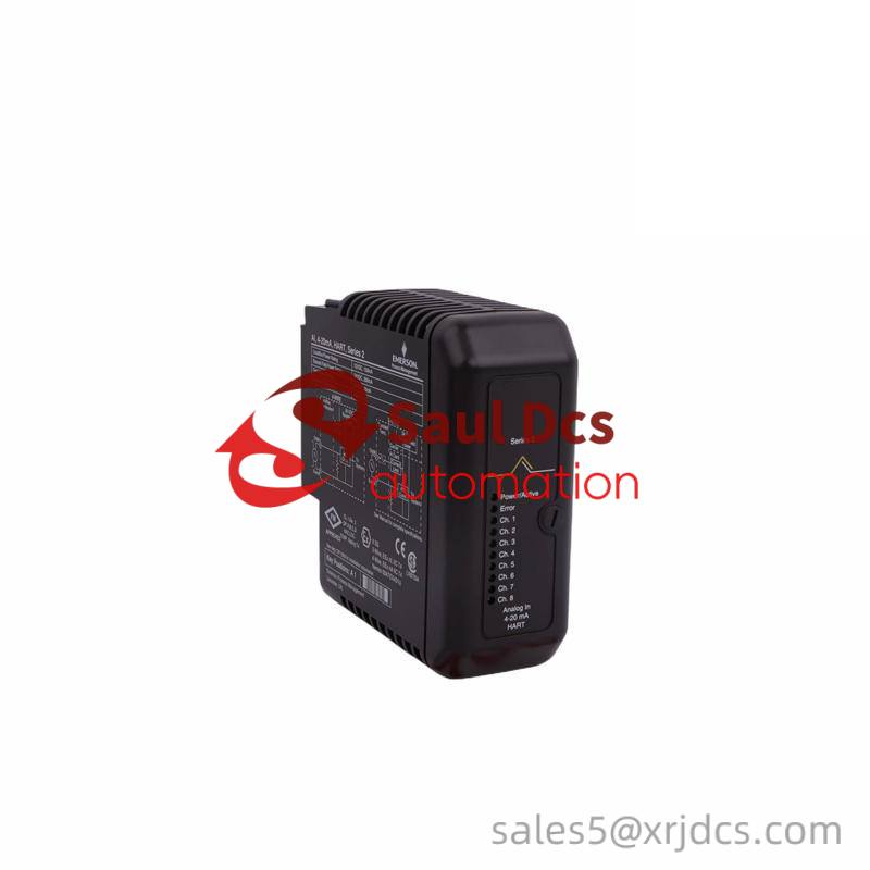 Emerson 12P2531X122 Control Module, Industrial Automation Component