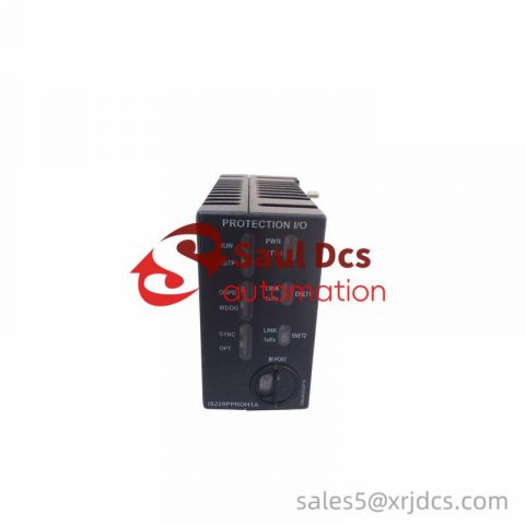GE Fanuc IS220PPROH1A Turbine I/O Module, Advanced Industrial Control System Component