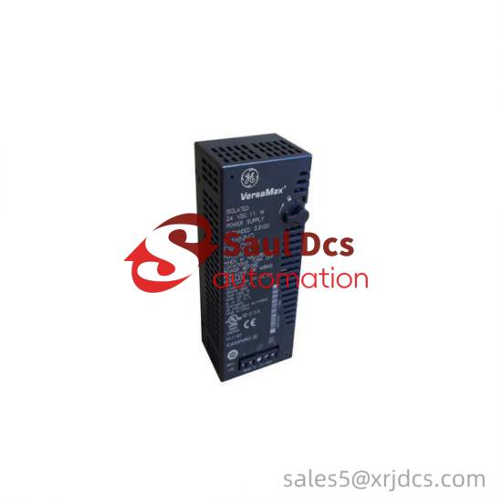 GE IC200PWR012 Isolated 24 VDC Power Supply with Expanded 3.3V Output
