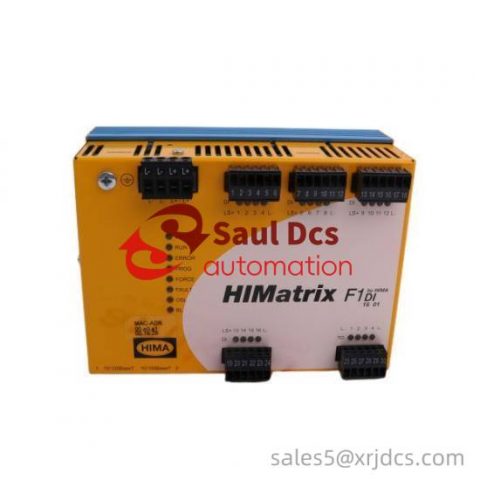 HIMA F1DI16 01 Advanced Industrial Control Module for Safety-related Applications