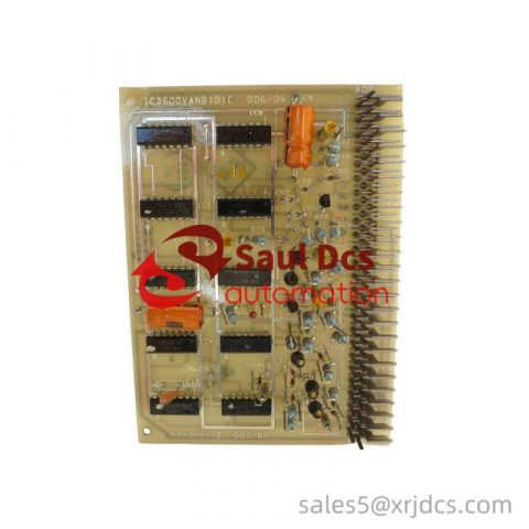 GE IC3600VANB1D Advanced Phoenix Controls Module for Industrial Automation