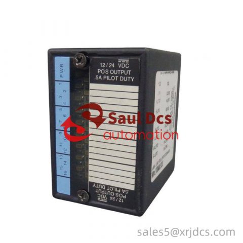 GE IC670MDL740 - 16-Channel Discrete Output Module for Industrial Automation