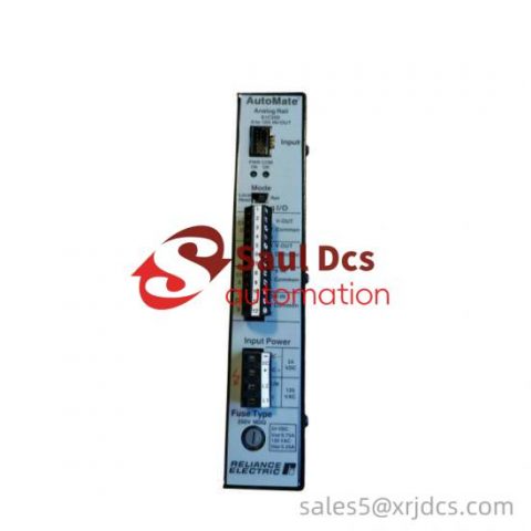 Reliance 61C350 0-10V DC Analog Rail Module for AutoMax DCS