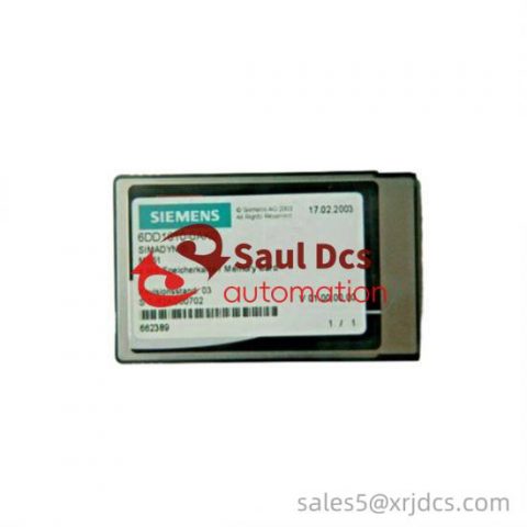 Siemens 6DD1610-0AK0 Flash Memory Module, High Capacity Industrial Flash Storage Solution