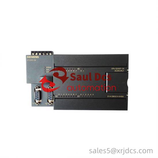 Siemens 6ES7214-2BD23-0XB8 Compact CPU for S7-1200 Series, DC/DC/DC Power Supply, 14 DI & 10 DO, 2 AI