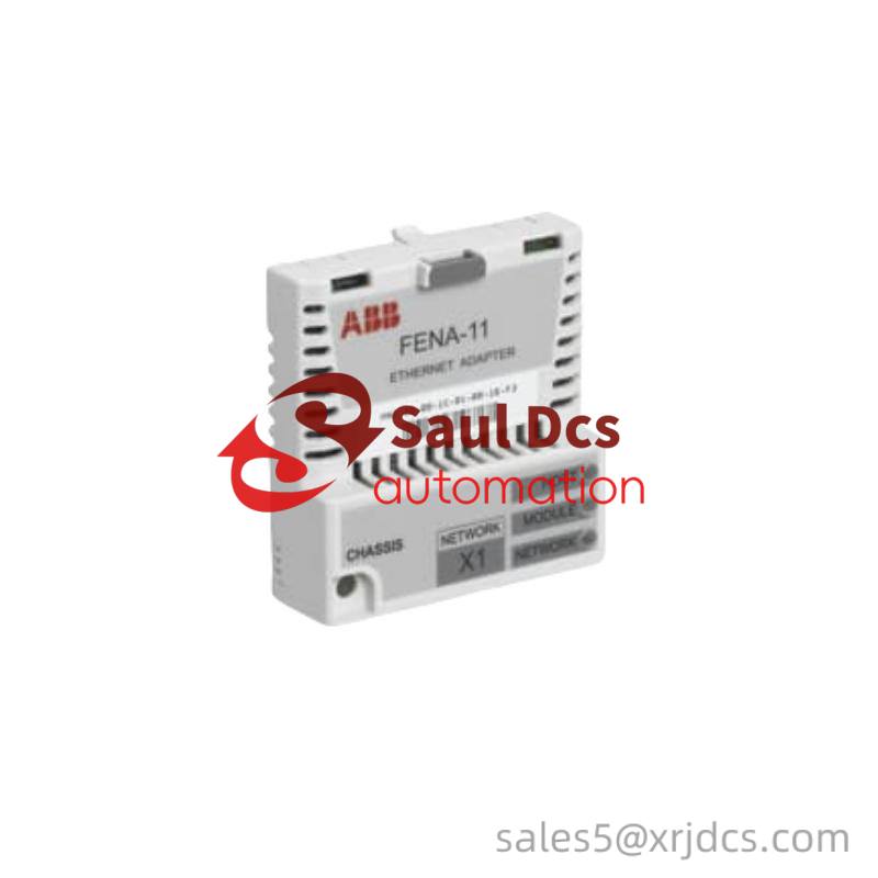 ABB FENA-11 EtherNet Bus Adapter, Industrial Control System Module