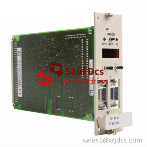 HIMA F8650X, High-Precision Control Module for Industrial Automation