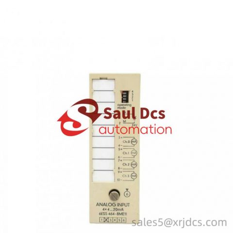 Siemens 6ES5464-8ME11 Analog Input Module for Switch Control