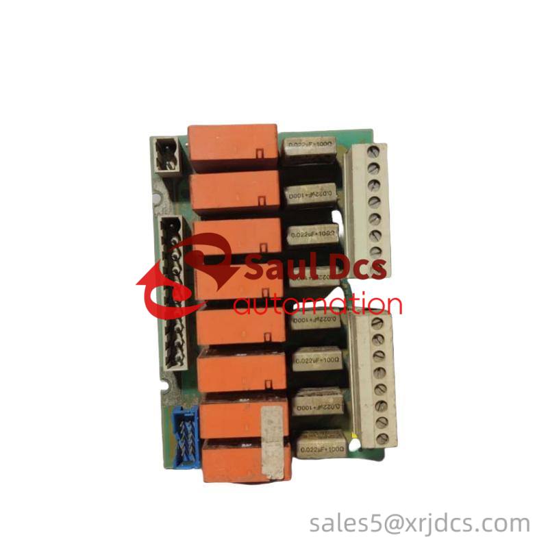 ABB DSTD108 PLC - 8-Channel Connection Unit, 24V DC Input, 24-250V AC/DC Output