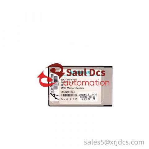 Siemens 6DD1610-0AH0 Automation & Control Systems Component