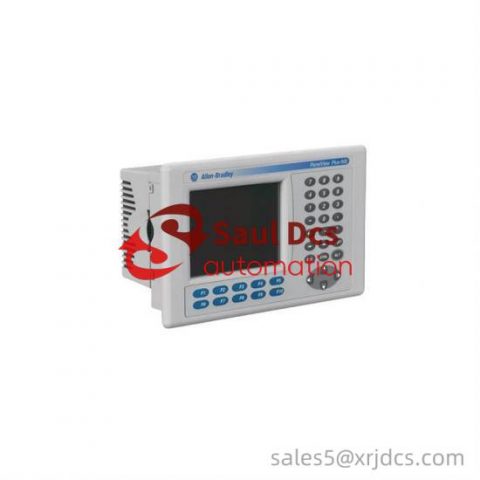 Rockwell Automation PanelView Plus 600 Compact Terminal, Model 2711P-B6C20D, Touchscreen Control