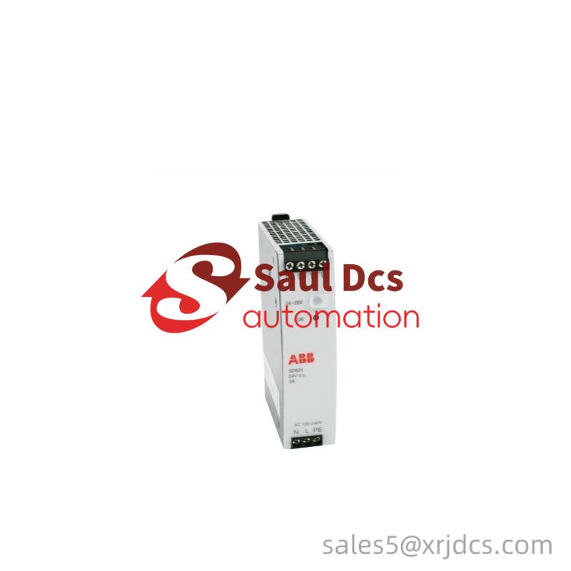 ABB SD831 Controller Module - Low Absolute Shock Wave Characteristics