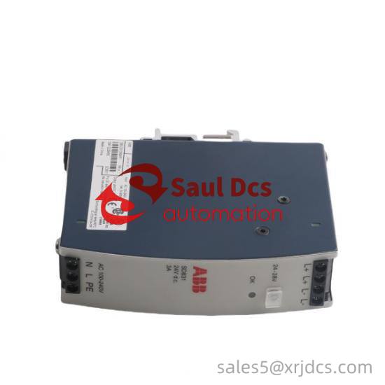 ABB SD831 Controller Module - Low Absolute Shock Wave Characteristics