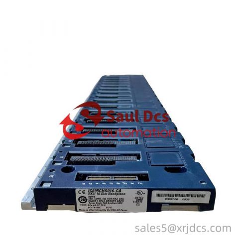 GE IC695CHS016 Universal 16 Module Slots Base for Industrial Control Systems